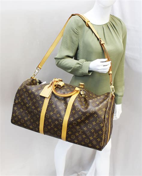 Louis Vuitton Boston Bag N41144 Keepall Bandouliere 55 